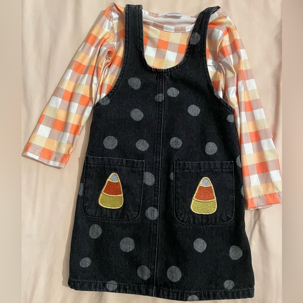 Candy corn outfit